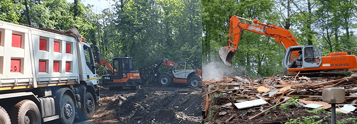 Monte Gentile DRA&U - VAV Demolizione